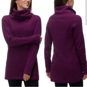 Arc’teryx Desira Tunic Cowlneck Sweater in Purple Size Large
